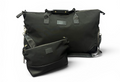 black travel duffel bag and toiletry bag for men or Fathers Day, corporate gifts