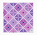 Non-Slip Mahjong Tile Mat - Brightside Purple