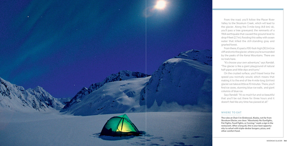 100 Slopes of a Lifetime | Skiing & Travel Gift Book
