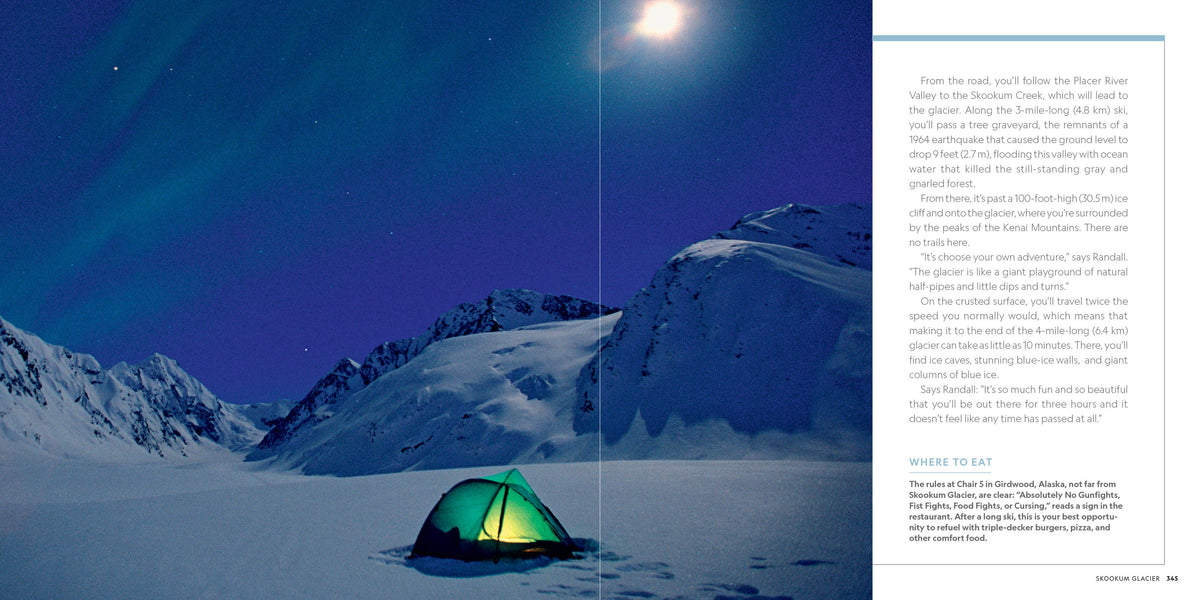 100 Slopes of a Lifetime | Skiing & Travel Gift Book