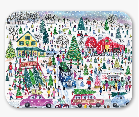 Corporate Gift Basket - Skate Into the Holidays - NYC Gift Tray