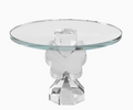 Clear Crystal Butterfly Cake Plate - limited edition high-quality crystal cake plate, Mother's Day and bridal shower gift, nationwide delivery | The Pampered Professional