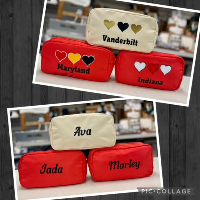 College Cosmetic/Toiletry Bags