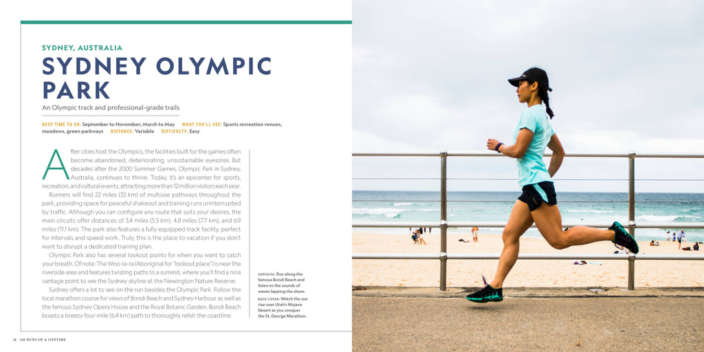 100 Runs of a Lifetime | Running & Travel Gift Book