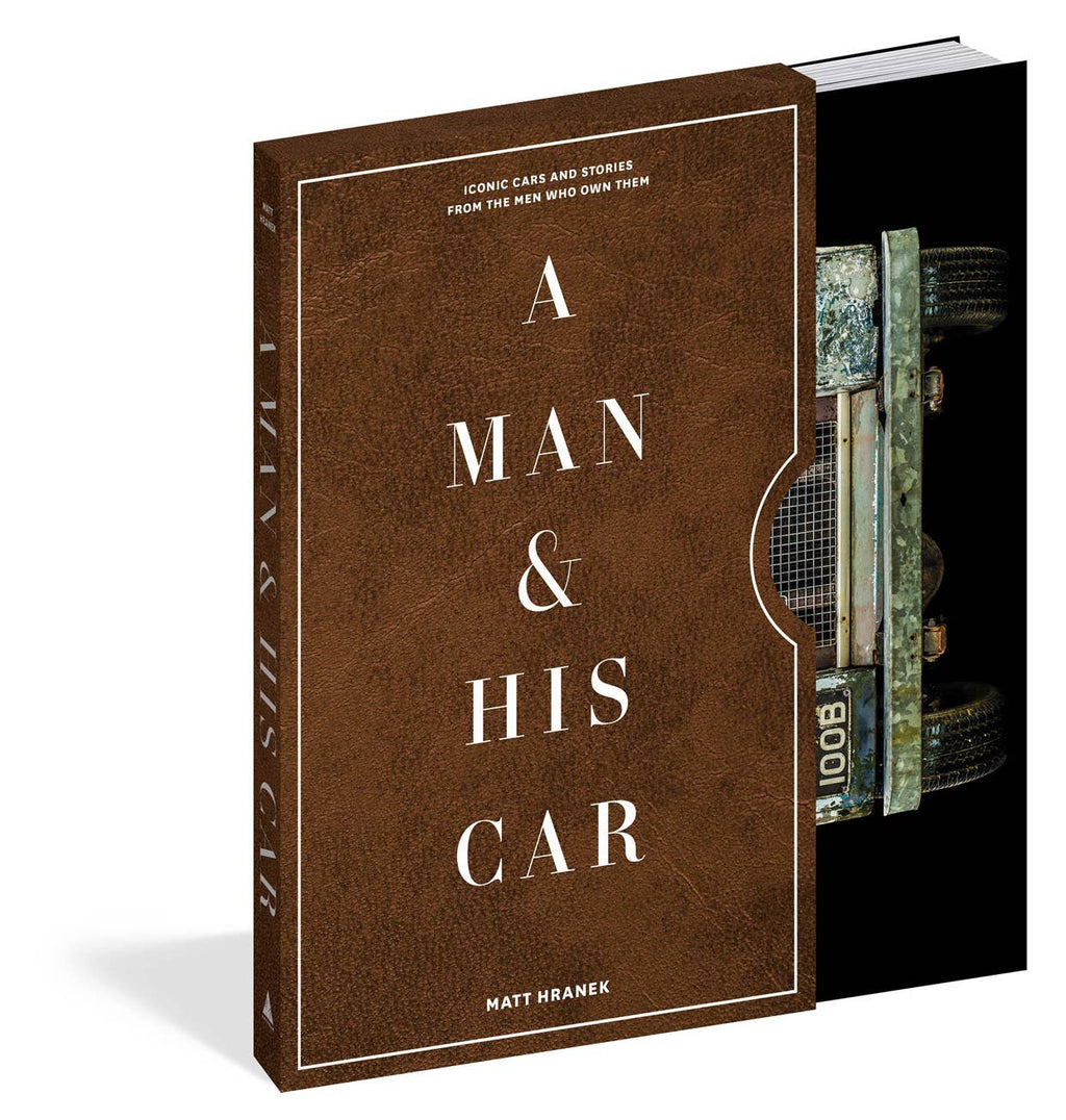 A Man & His Car by Matt Hranek, coffee table book for car lovers 