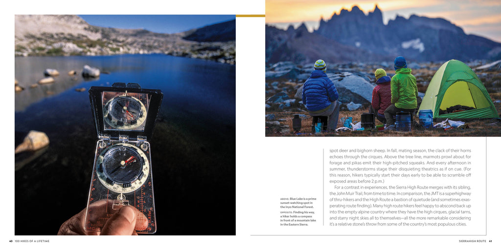 100 Hikes of a Lifetime | Hiking & Travel Gift Book
