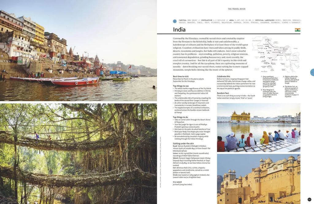 Lonely Planet The Travel Book | Paperback Gift for Travel Lovers