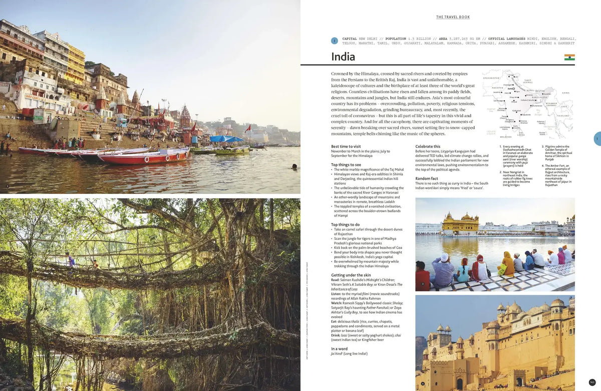 Lonely Planet The Travel Book | Paperback Gift for Travel Lovers