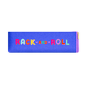 Rack & Roll mahjong rack and pusher storage bag with colorful lettering and pink hearts, a fun mahjong accessory from our Long Island gift store serving NYC with nationwide delivery.