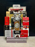 Luxury Monopoly bookshelf game and gourmet gift basket - ideal for NYC tenant renewals, lease renewals, and client appreciation