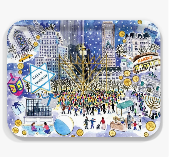Corporate Gift Basket - Skate Into the Holidays - NYC Gift Tray