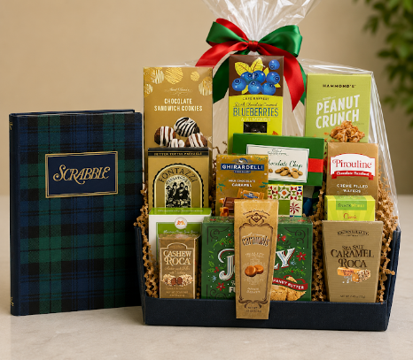 Bookshelf Games - Holiday Themed Scrabble