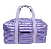 Lemonbella Weekender Puffer Duffel Bag Fawn