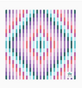 Non-slip mahjong mat gift - 33x33 Laugh Lines mahjong accessory for birthdays, Mother's Day, bridal showers, and holidays, from The Pampered Professional NYC