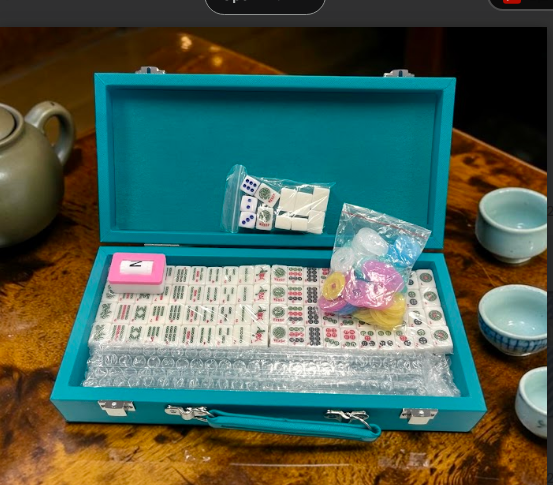 Mini Travel Mahjong Set