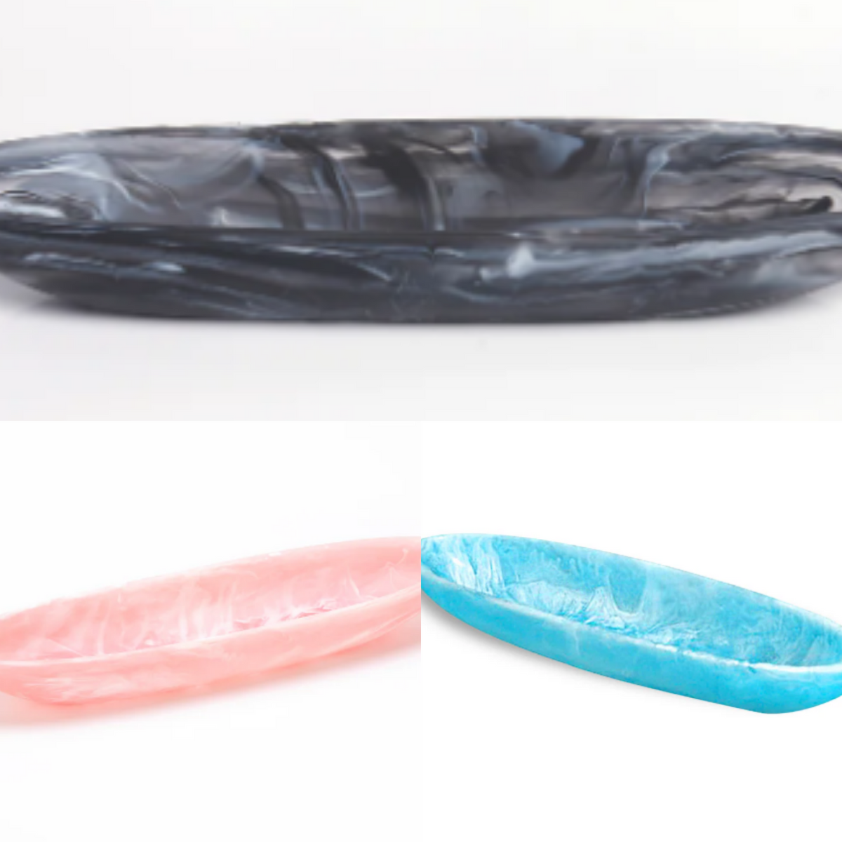 Nashi Home Resin Boat Bowl