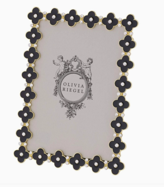 Olivia Riegel's Enamel Clover Picture Frame