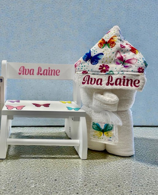 Luxury baby girl gift bundle - curated newborn and baby shower gift for girls from New York - bris and christening set delivered nationwide - The Pampered Professional