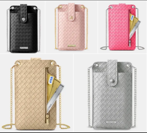 Crossbody Phone Bag with Rfid Blocking