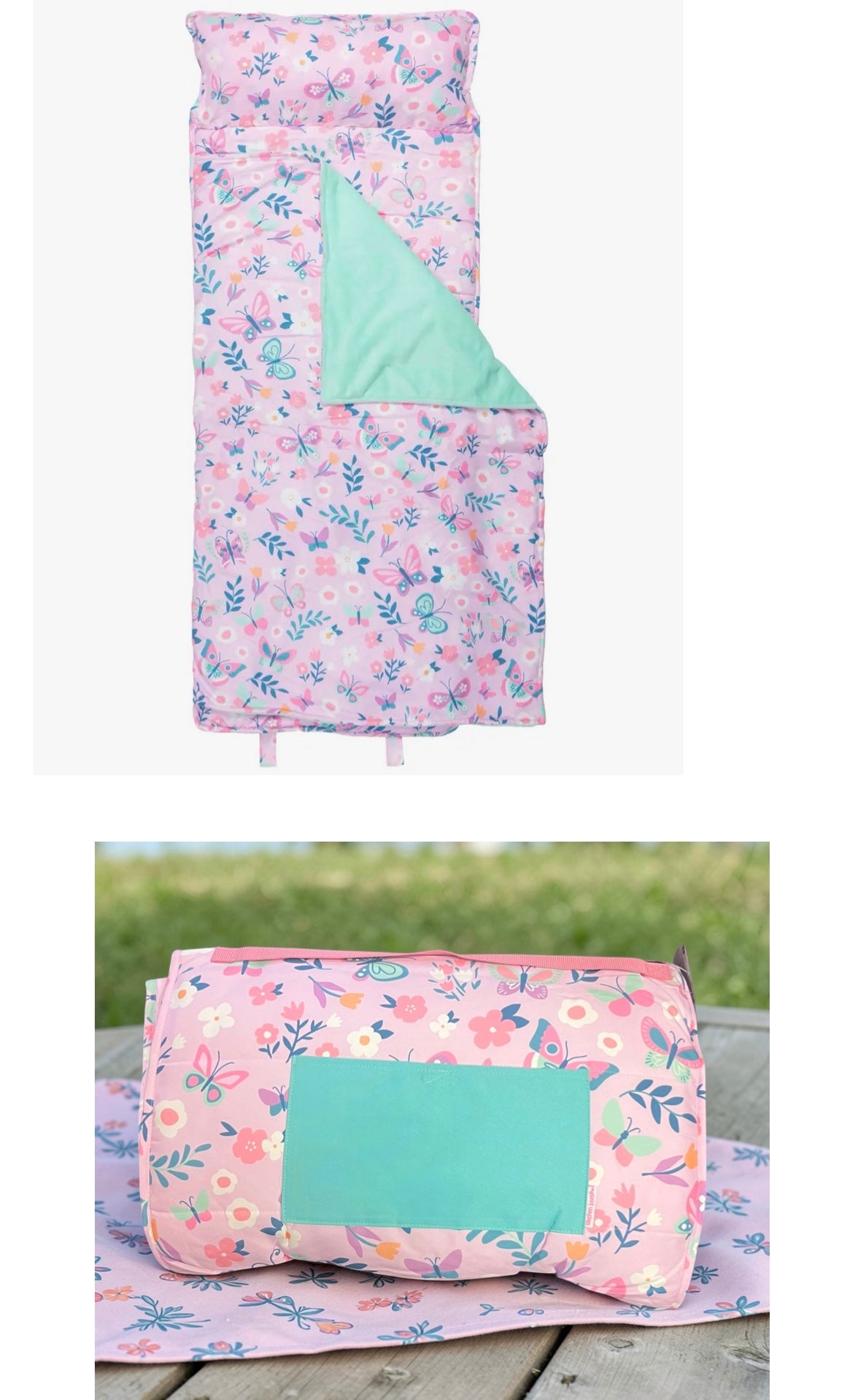 Nap Mat - Pink Butterfly