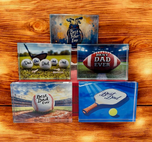 Sport Crystal Paperweight Collection - premium desk decor gift set for sports lovers, coach and staff appreciation gift, nationwide delivery | The Pampered Professional