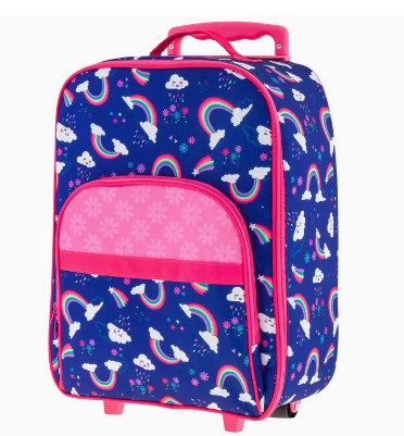 Kids Rolling Luggage for Girls - Stephen Joseph All Over Print