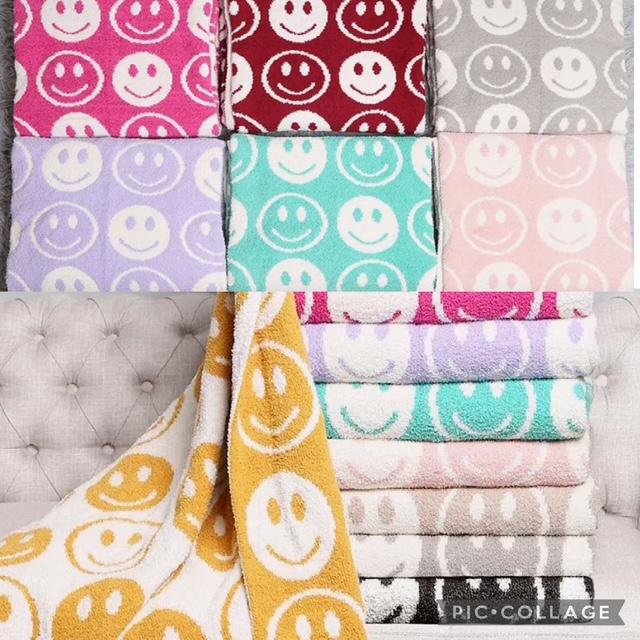 Reversible Throw Blankets