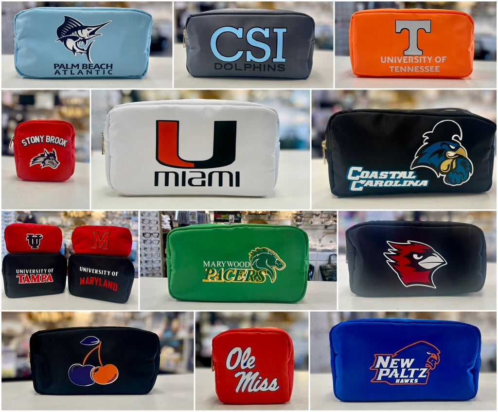 College Cosmetic/Toiletry Bags